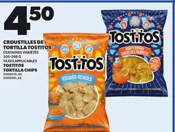 Provigo TOSTITOS TORTILLA CHIPS, 205-295 G offer