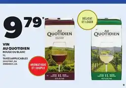 Provigo VIN AU QUOTIDIEN, 1 L offer