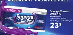 Provigo SPONGE TOWELS ULTRAPRO offer