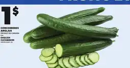 Provigo ENGLISH CUCUMBERS, CH offer