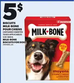 Provigo MILK-BONE BISCUITS FOR DOGS, 535-900 G offer