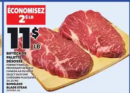 Provigo BONELESS BLADE STEAK offer