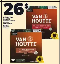 Provigo VAN HOUTTE K-CUPS, 24/30 UN offer