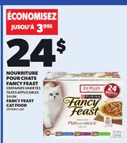 Provigo FANCY FEAST CAT FOOD, 24 UN offer