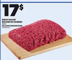 Provigo QC LEAN GROUND BEEF, 908 G offer