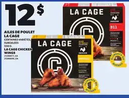 Provigo LA CAGE CHICKEN WINGS, 500 G offer