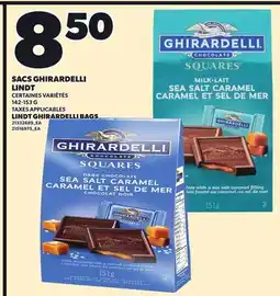 Provigo LINDT GHIRARDELLI BAGS, 142-153 G offer