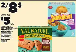 Provigo BETTY CROCKER DUNKAROOS, 168 G OR NATURE VALLEY MUFFIN BARS, 175 G offer