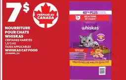Provigo WHISKAS CAT FOOD, 1,5/2 KG offer