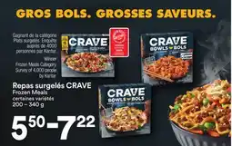 Provigo REPAS SURGELÉS CRAVE, 200 – 340 g offer