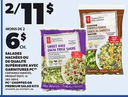 Provigo PC CHOPPED OR PREMIUM SALAD KITS, 282-369 G offer