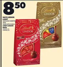 Provigo LINDT LINDOR BAGS, 150 G offer