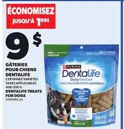 Provigo DENTALIFE TREATS FOR DOGS, 408-595 G offer