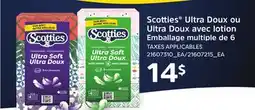 Provigo SCOTTIES ULTRA DOUX OU ULTRA DOUX AVEC LOTION EMBALLAGE MULTIPLE DE 6 offer