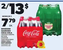 Provigo COCA-COLA SOFT DRINKS, 6X710 ML offer
