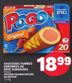 Marché Bonichoix POGO FROZEN FRANKFURTERS IN BATTER offer