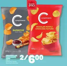 Marché Bonichoix COMPLIMENTS CHIPS offer