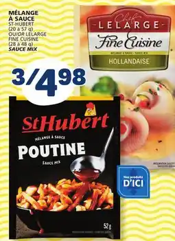 Marché Bonichoix ST-HUBERT (20 to 57 g) LELARGE FINE CUISINE (28 to 48 g) SAUCE MIX offer