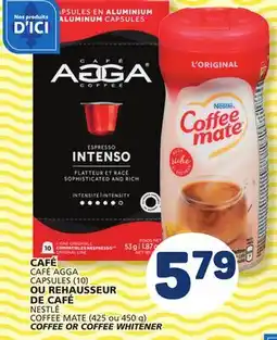 Marché Bonichoix AGGA COFFEE offer