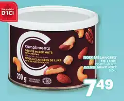 Marché Bonichoix COMPLIMENTS DELUXE MIXED NUTS offer