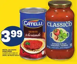 Marché Bonichoix CLASSICO (218 to 600 mL) OR CATELLI (680 mL) PESTO, OR PASTA SAUCE offer
