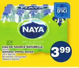 Marché Bonichoix NAYA NATURAL SPRING WATER offer