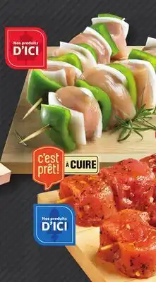 Marché Bonichoix C'EST PRÊT! À CURIE FRESH PORK TENDERLOIN OR FRESH PORK TENDERLOIN OR CHICKEN BREAST offer