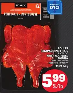 Marché Bonichoix RICARDO FRESH FLATTENED CHICKEN offer