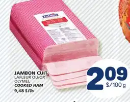 Marché Bonichoix LAFLEUR OR OLYMEL COOKED HAM offer