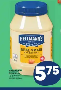 Marché Bonichoix HELLMANN'S MAYONNAISE offer
