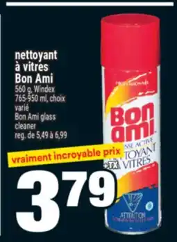 Super C NETTOYANT À VITRES BON AMI | BON AMI GLASS CLEANER offer