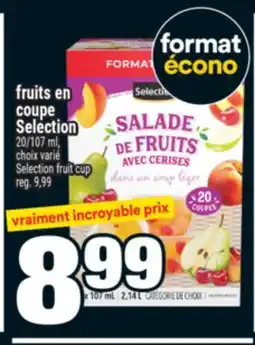 Super C FRUITS EN COUPE SELECTION | SELECTION FRUIT CUP offer