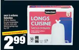Super C SACS À ORDURES SELECTION | SELECTION GARBAGE BAGS offer