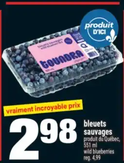 Super C BLEUETS SAUVAGES | WILD BLUEBERRIES offer
