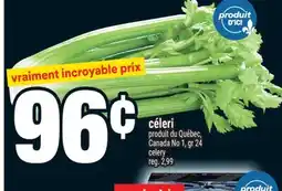 Super C CÉLERI | CELERY offer