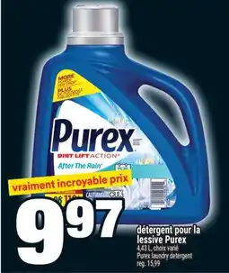 Super C DÉTERGENT POUR LA LESSIVE PUREX | PUREX LAUNDRY DETERGENT offer