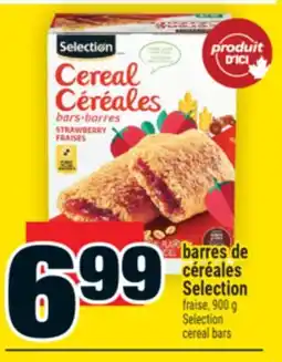 Super C BARRES DE CÉRÉALES SELECTION | SELECTION CEREAL BARS offer