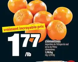 Super C CLÉMENTINES | CLEMENTINES offer