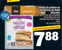 Super C ÉMINCÉ DE JAMBON | IRRÉSISTIBLE SHAVED HAM offer