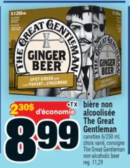 Super C BIÈRE NON ALCOOLISÉE THE GREAT GENTLEMAN | THE GREAT GENTLEMAN NON-ALCOHOLIC BEER offer