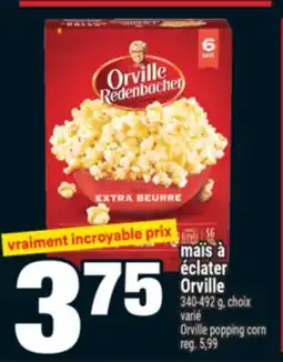 Super C MAÏS À ÉCLATER ORVILLE | ORVILLE POPPING CORN offer