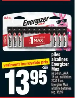Super C PILES ALCALINES ENERGIZER MAX | ENERGIZER MAX ALKALINE BATTERIES offer
