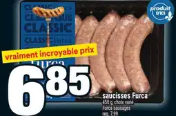 Super C SAUCISSES FURCA | FURCA SAUSAGES offer
