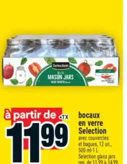 Super C BOCAUX EN VERRE SELECTION | SELECTION GLASS JARS offer