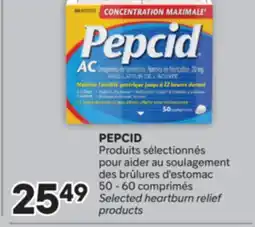 Brunet PEPCID Produits sélectionnés pour aider au soulagement des brûlures d'estomac offer