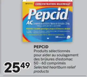 Brunet PEPCID Produits sélectionnés pour aider au soulagement des brûlures d'estomac offer