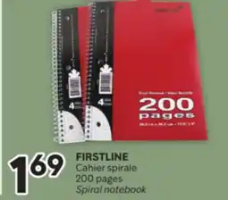 Brunet FIRSTLINE Cahier spirale offer