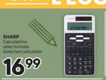 Brunet SHARP Calculatrice sélectionnée offer