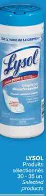 Brunet LYSOL Produits sélectionnés offer
