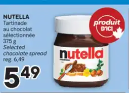 Brunet NUTELLA Tartinade au chocolat sélectionnée offer